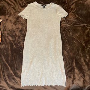 gray forever 21 bodycon dress